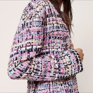 NWT - Chanel - Pink Tweed Jacket - Size 34 - Runway